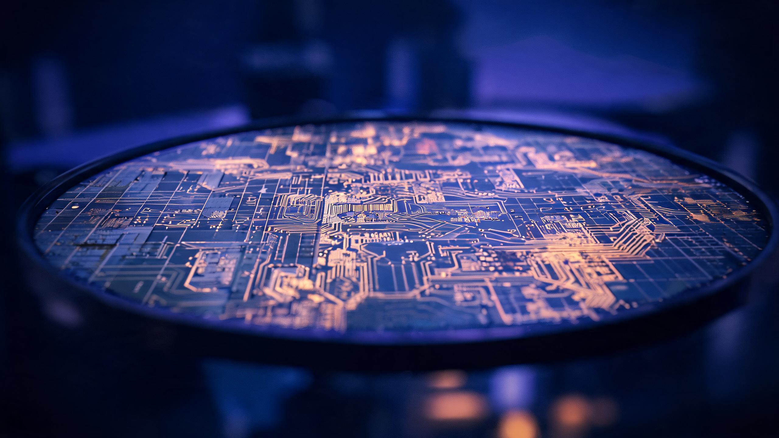 Semiconductor wafer production